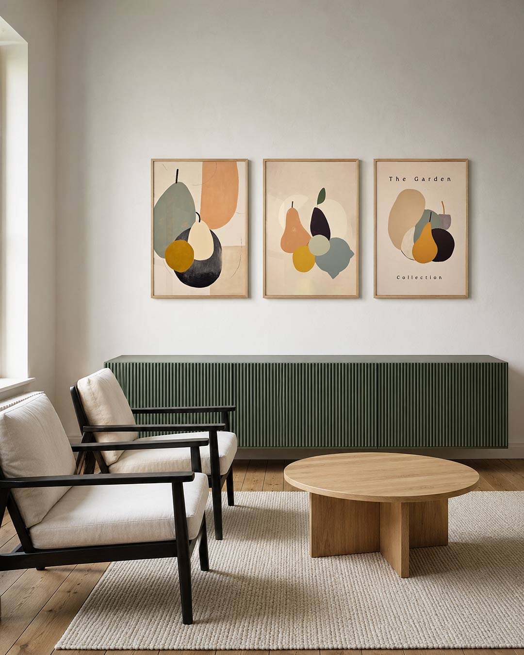 Vorm en kleurenspel Posterset
