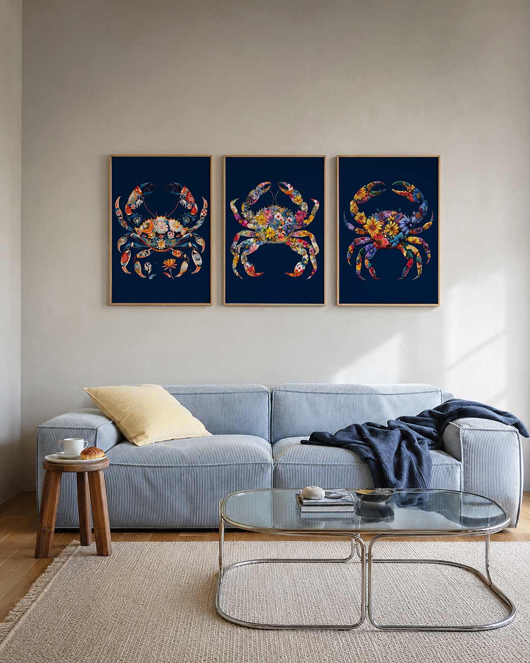 Bloemenkrab Posterset