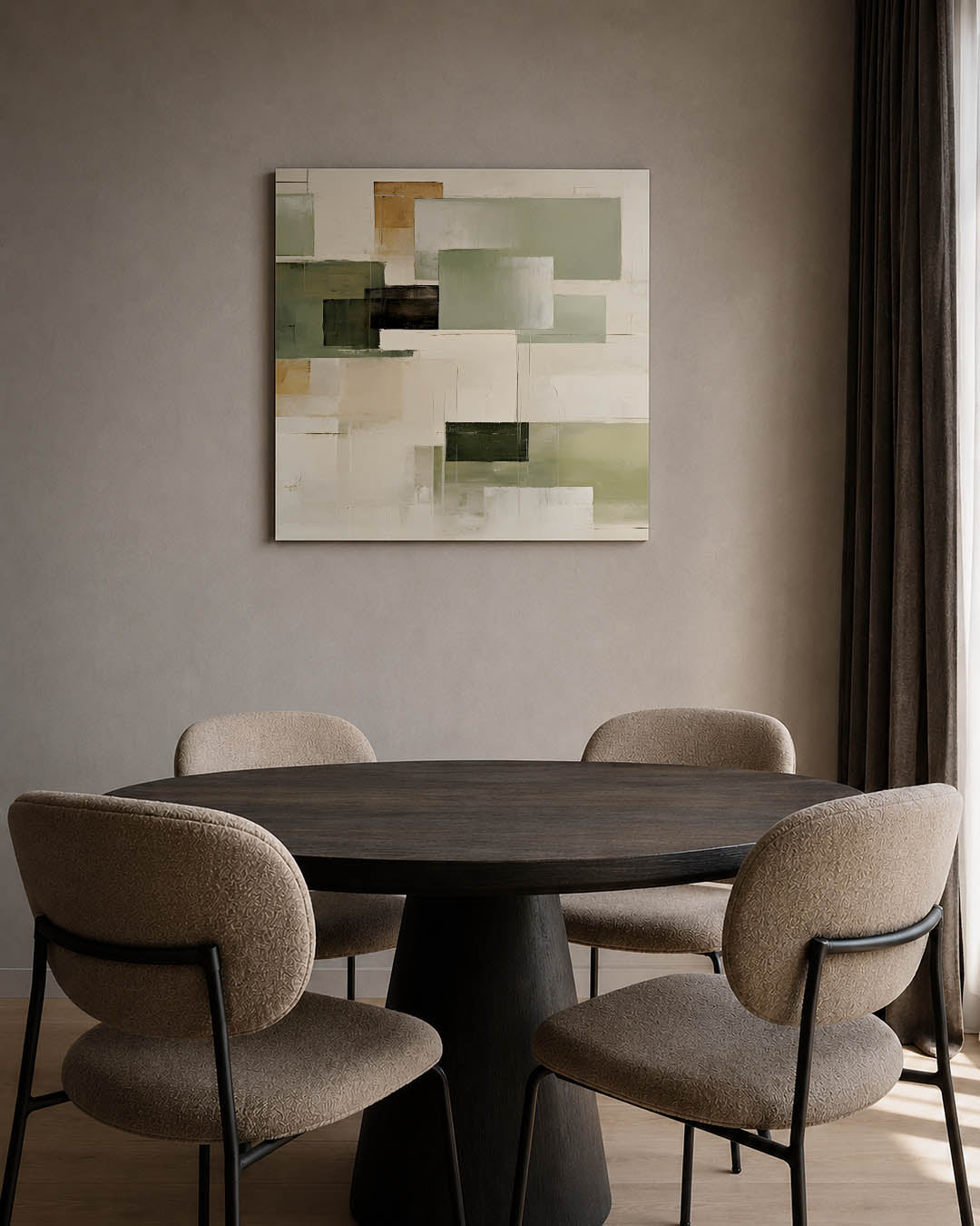 Geometrische vlakken Kunstwerk