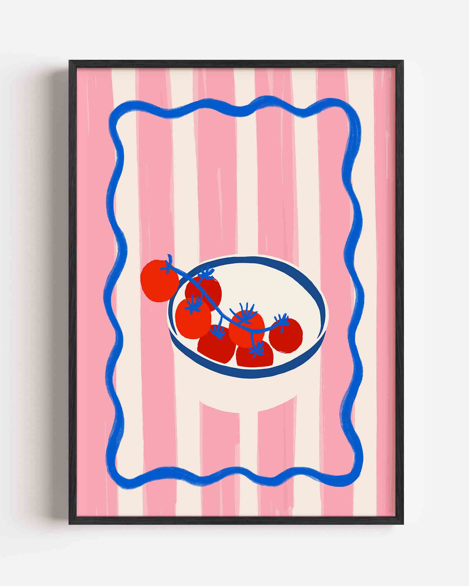 Tomaten in schaal Poster
