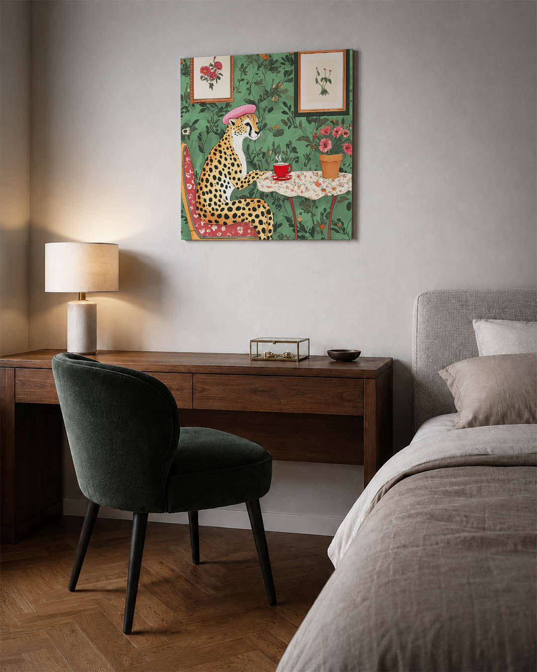 Dromerige dierenkamer Kunstwerk