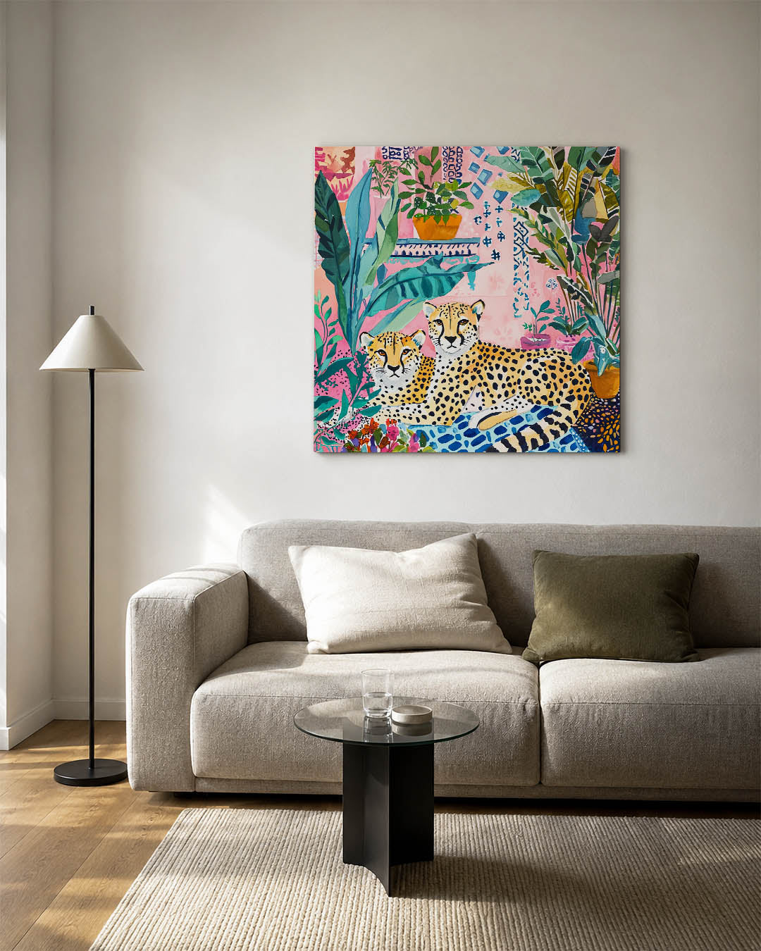Tropische dierenwereld Kunstwerk