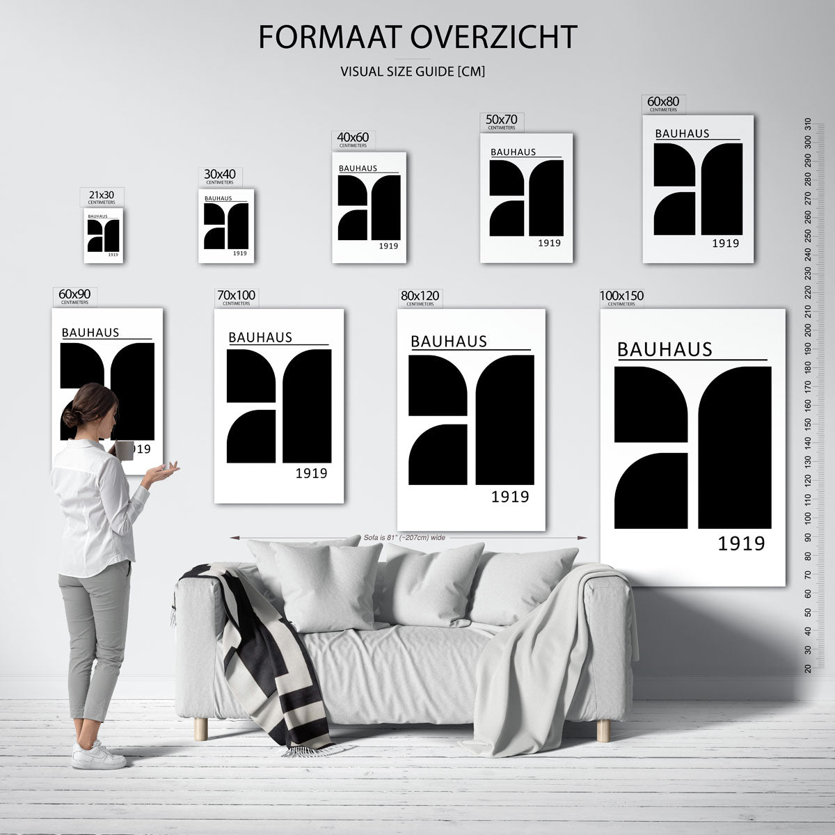 Vorm en balans Poster