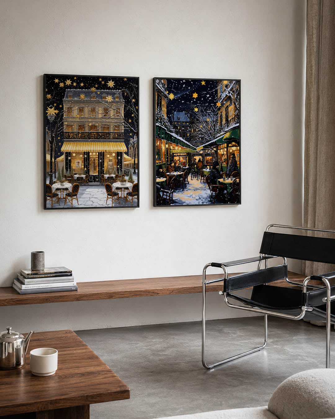 Sterren en sneeuw Posterset