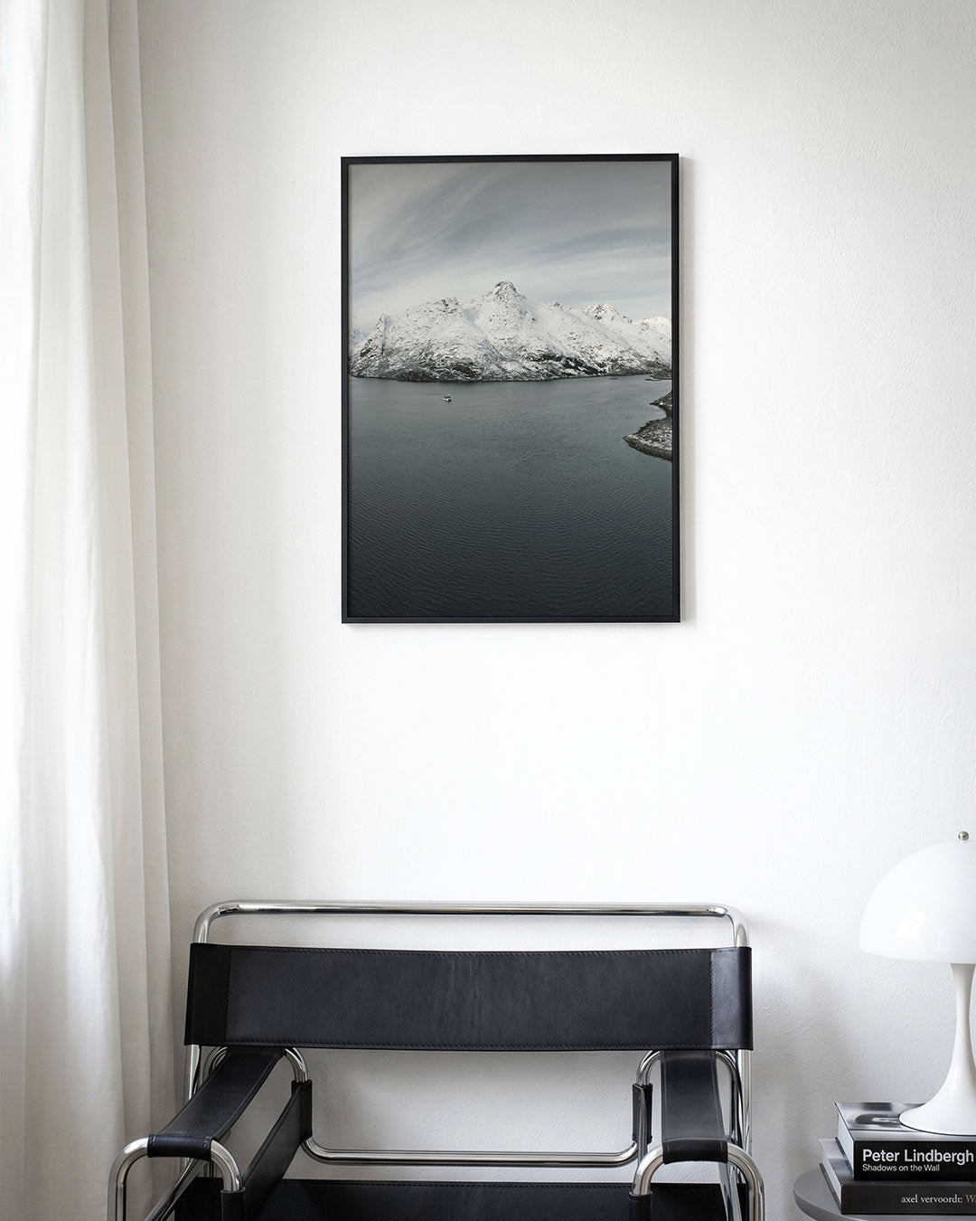 Sereen berglandschap Poster