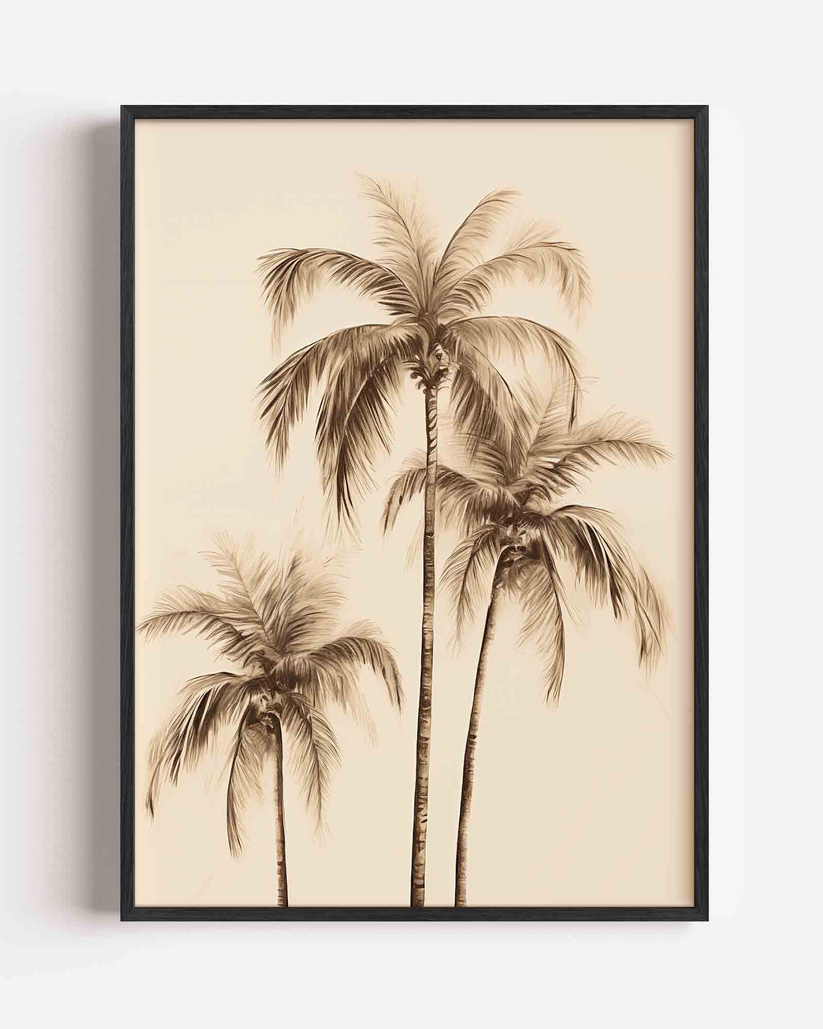 Palmbomen Poster