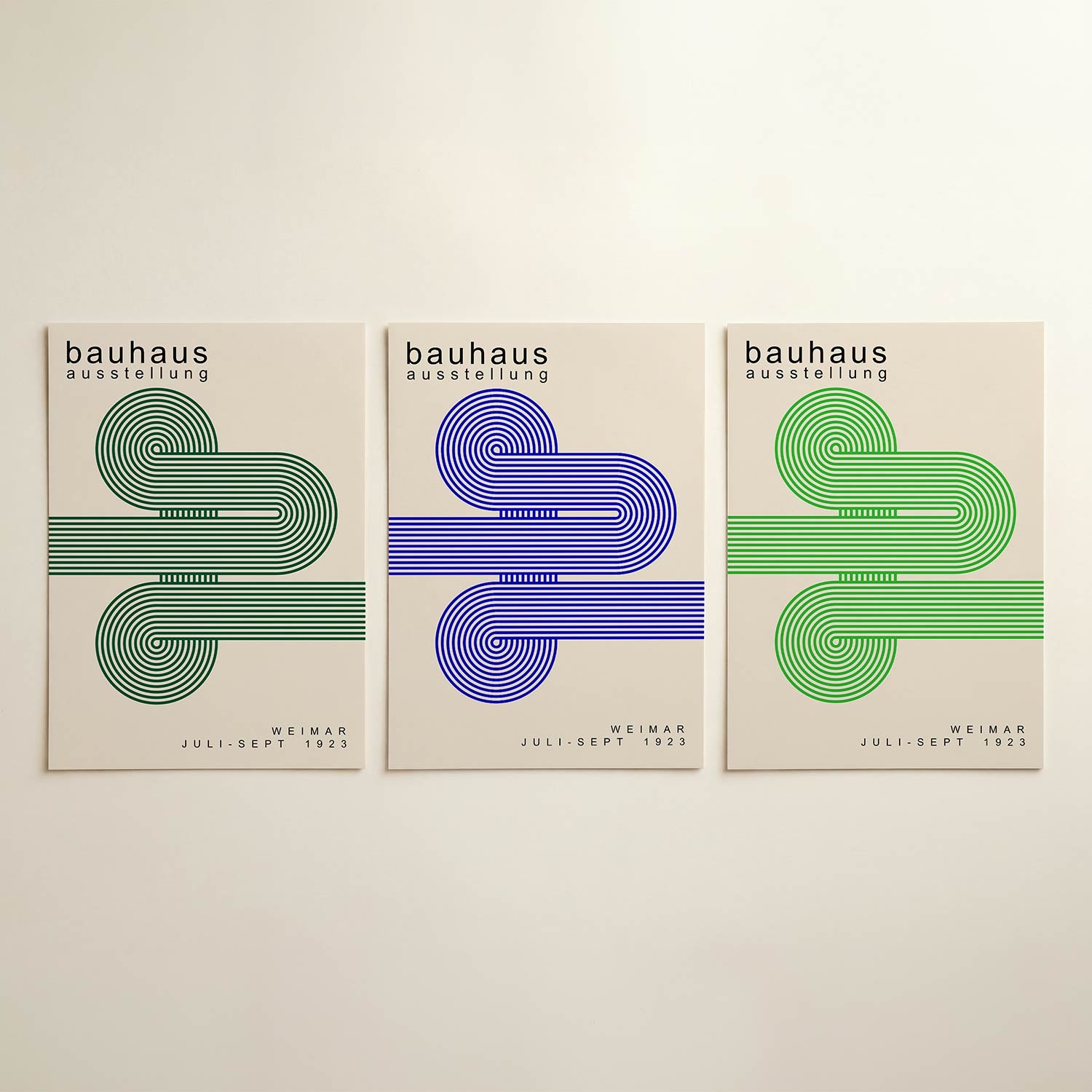 Lijnen en vormen Posterset