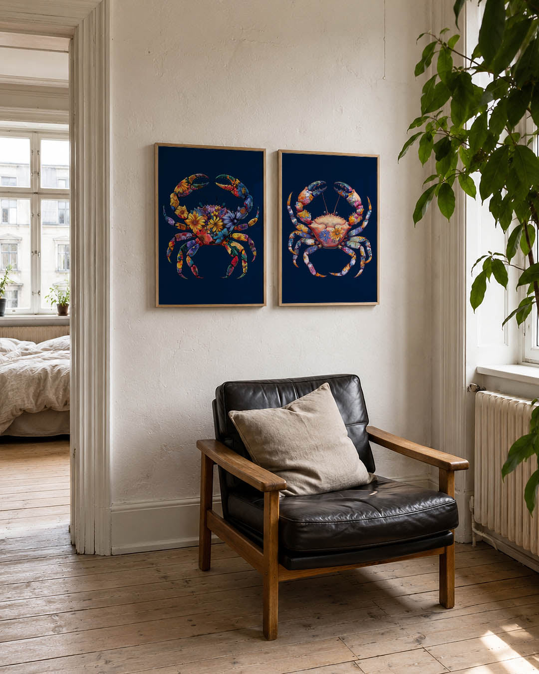 Bloemenkrab Posterset