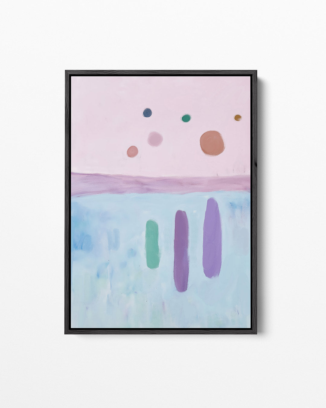 Kleurrijke vormen Kunstwerk