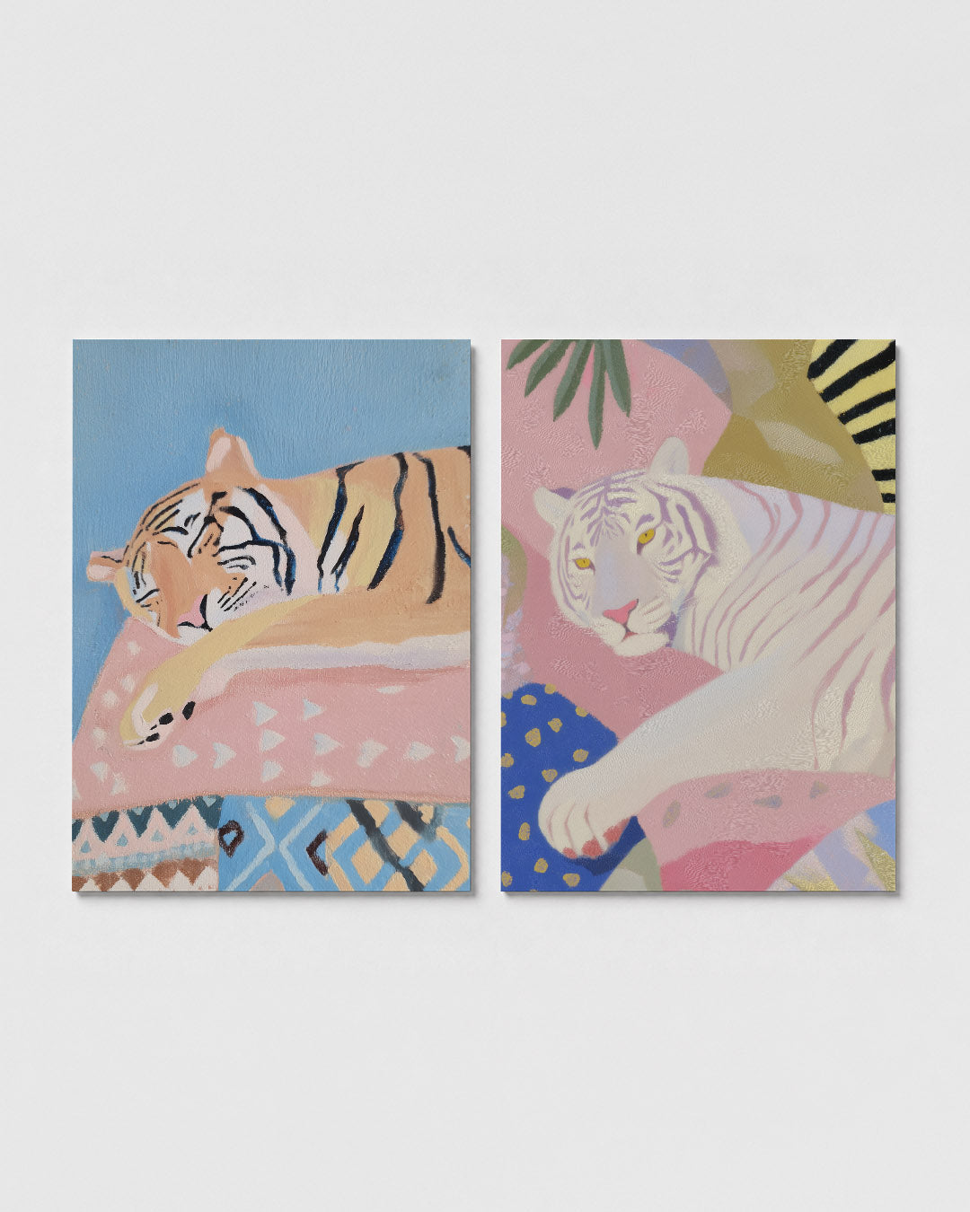 Dromerige tijger Posterset