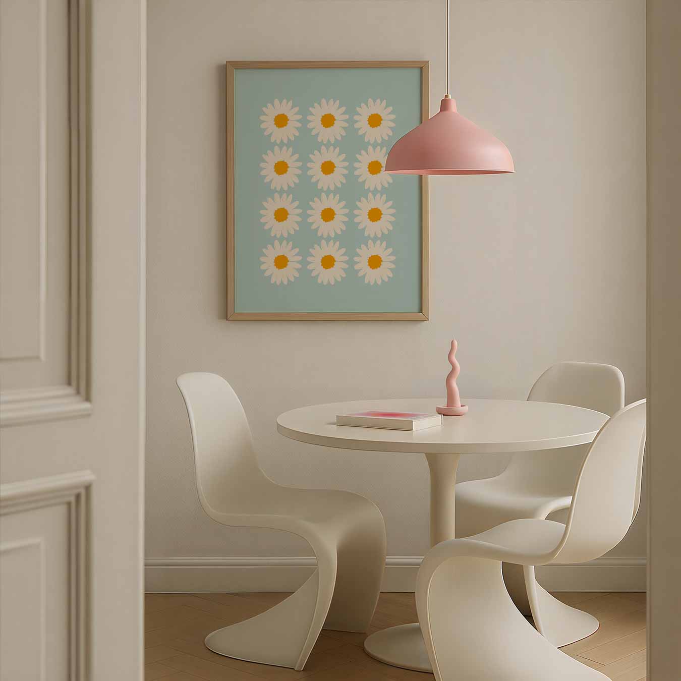Vrolijke Madeliefjes Poster-WallArtistic