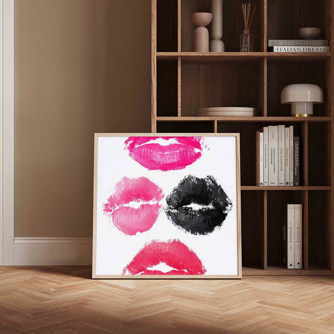 Lipafdrukken Poster