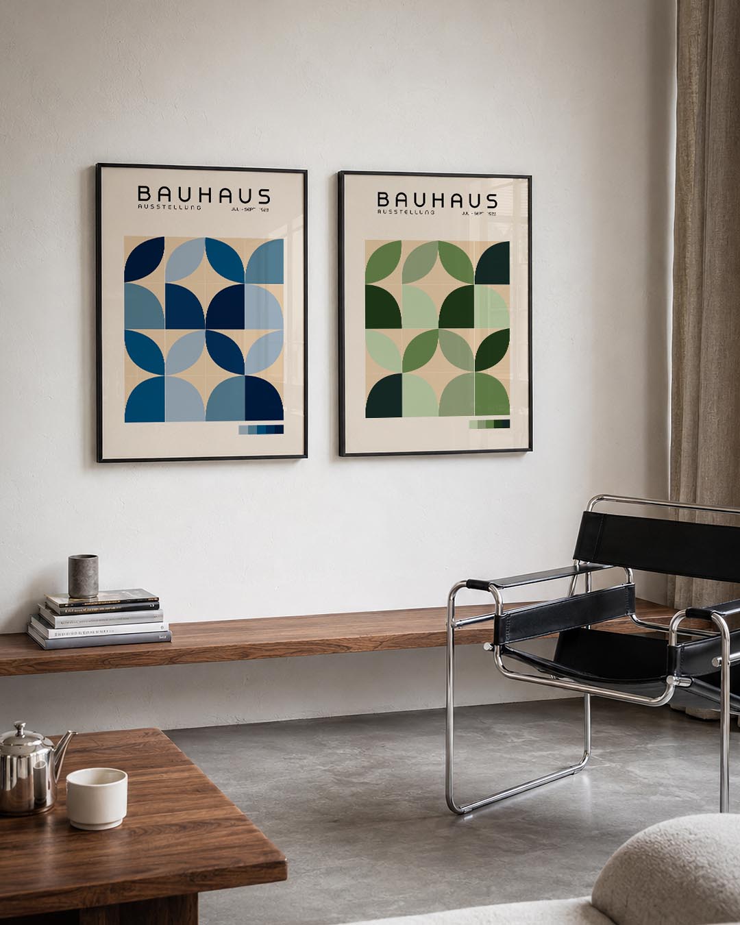 Vormen en vlakkenspel Posterset