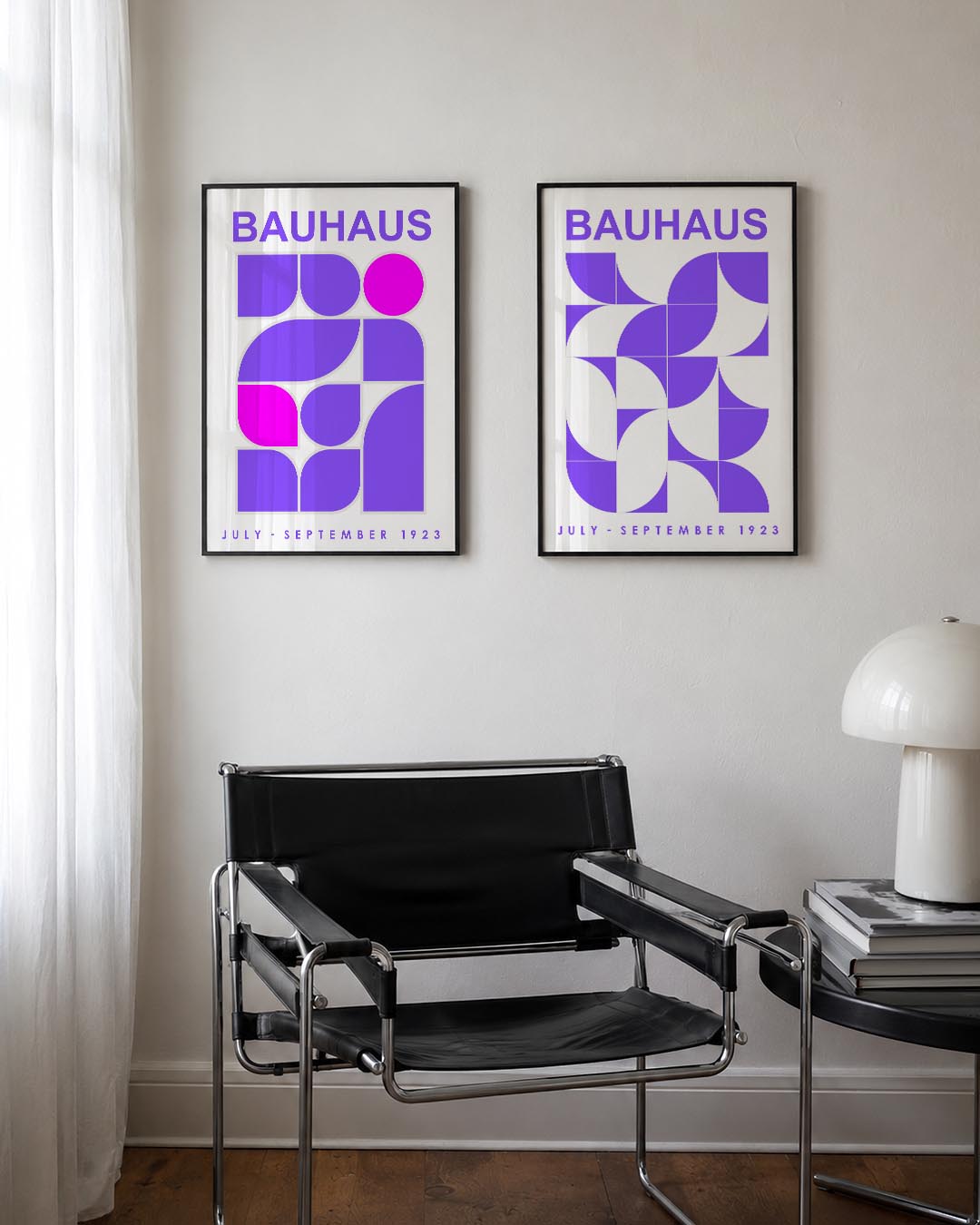 Vormen en kleurvlakken Posterset