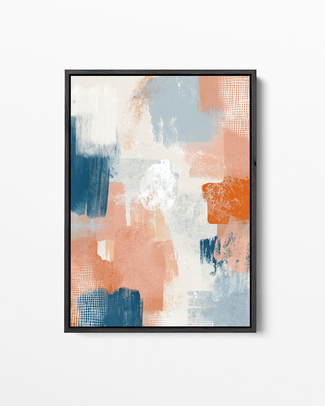 Kleurrijke vegen Kunstwerk