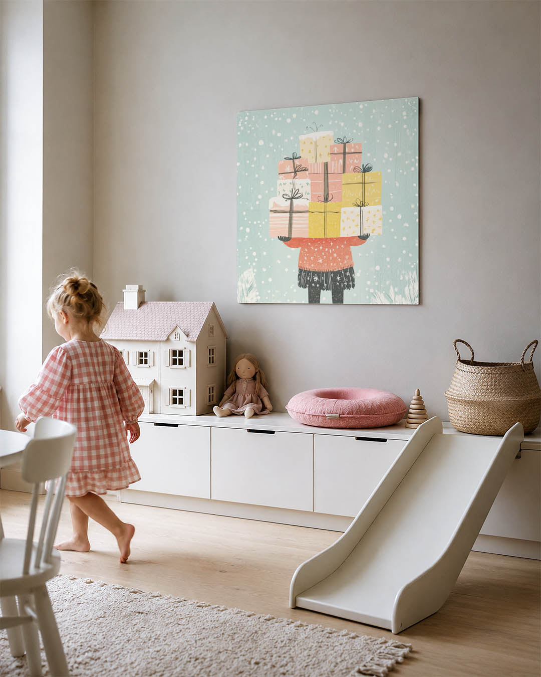 Vrolijke cadeaus Kunstwerk