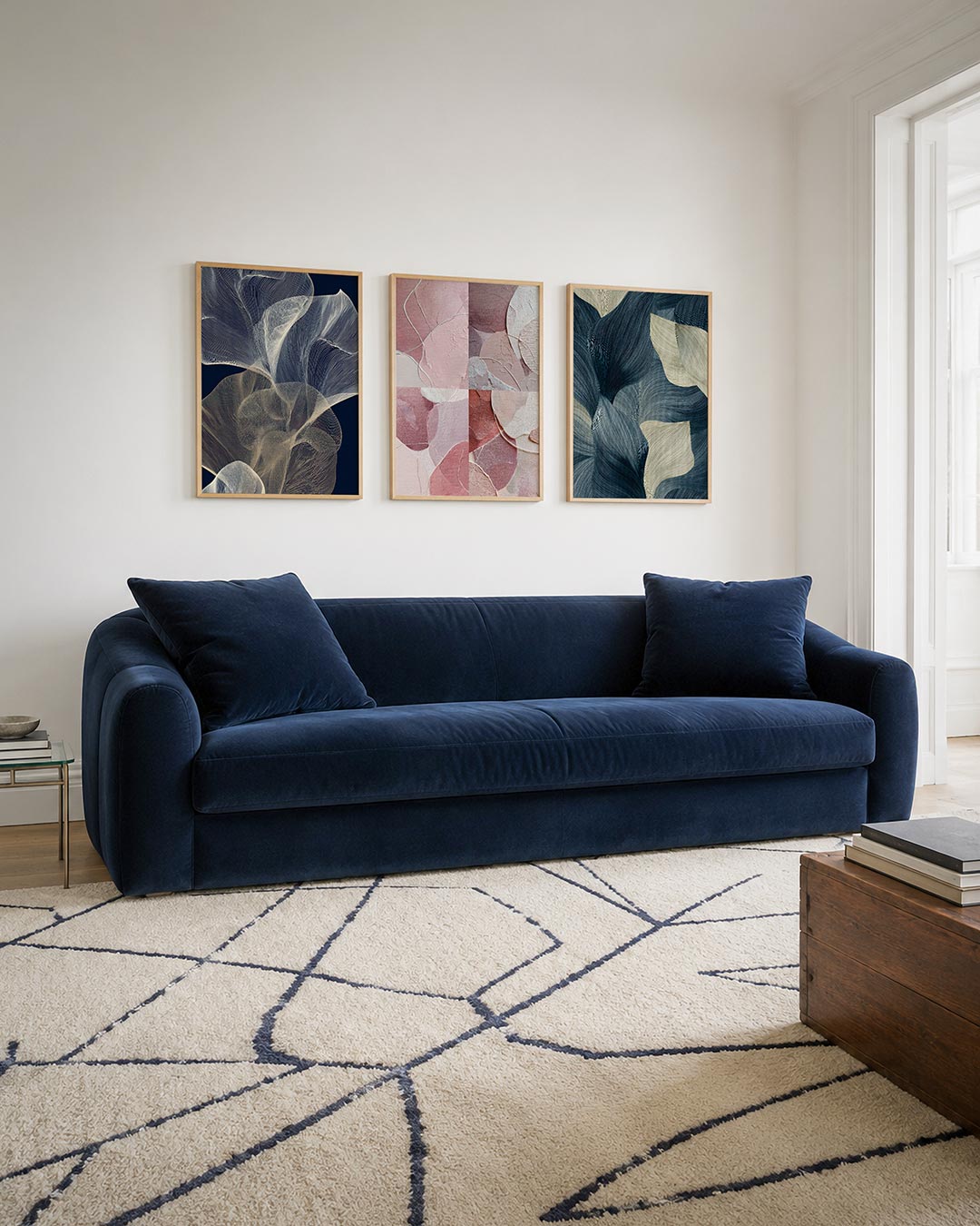 Lijnenspel en beweging Posterset