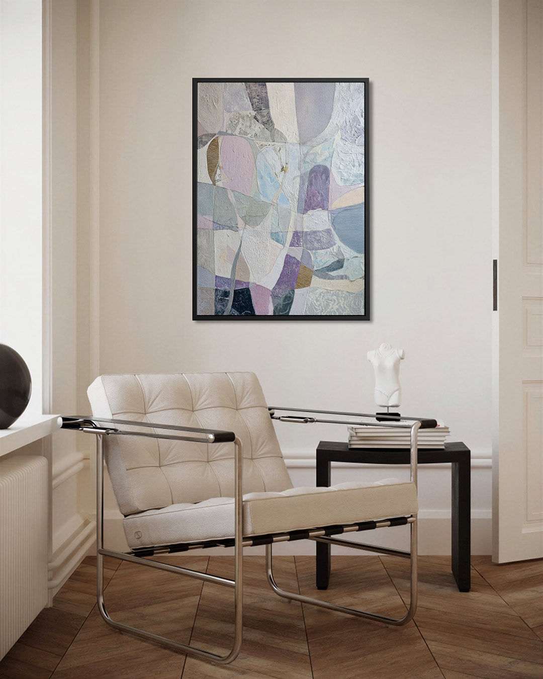 Organische vormen compositie Kunstwerk