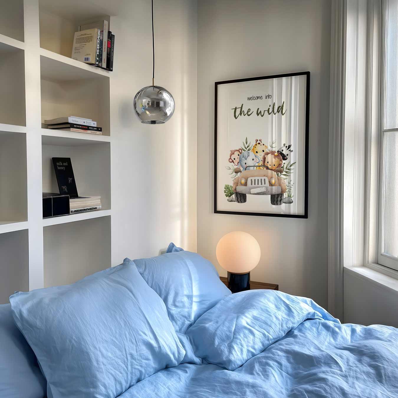 Welkom in de Jungle Kinderkamer Poster-WallArtistic