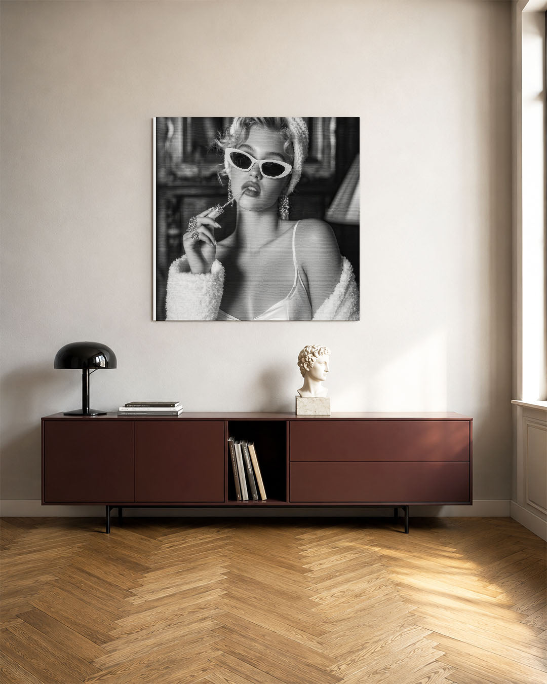 Elegante glamour Kunstwerk