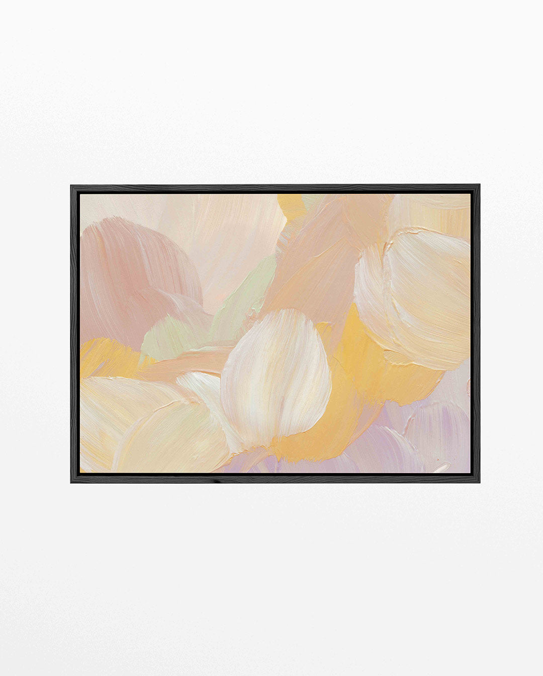 Zachte kleuren compositie Kunstwerk