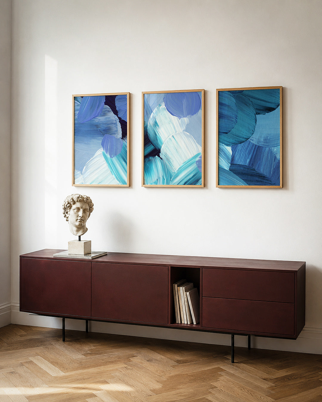 Kleurige vegen Posterset