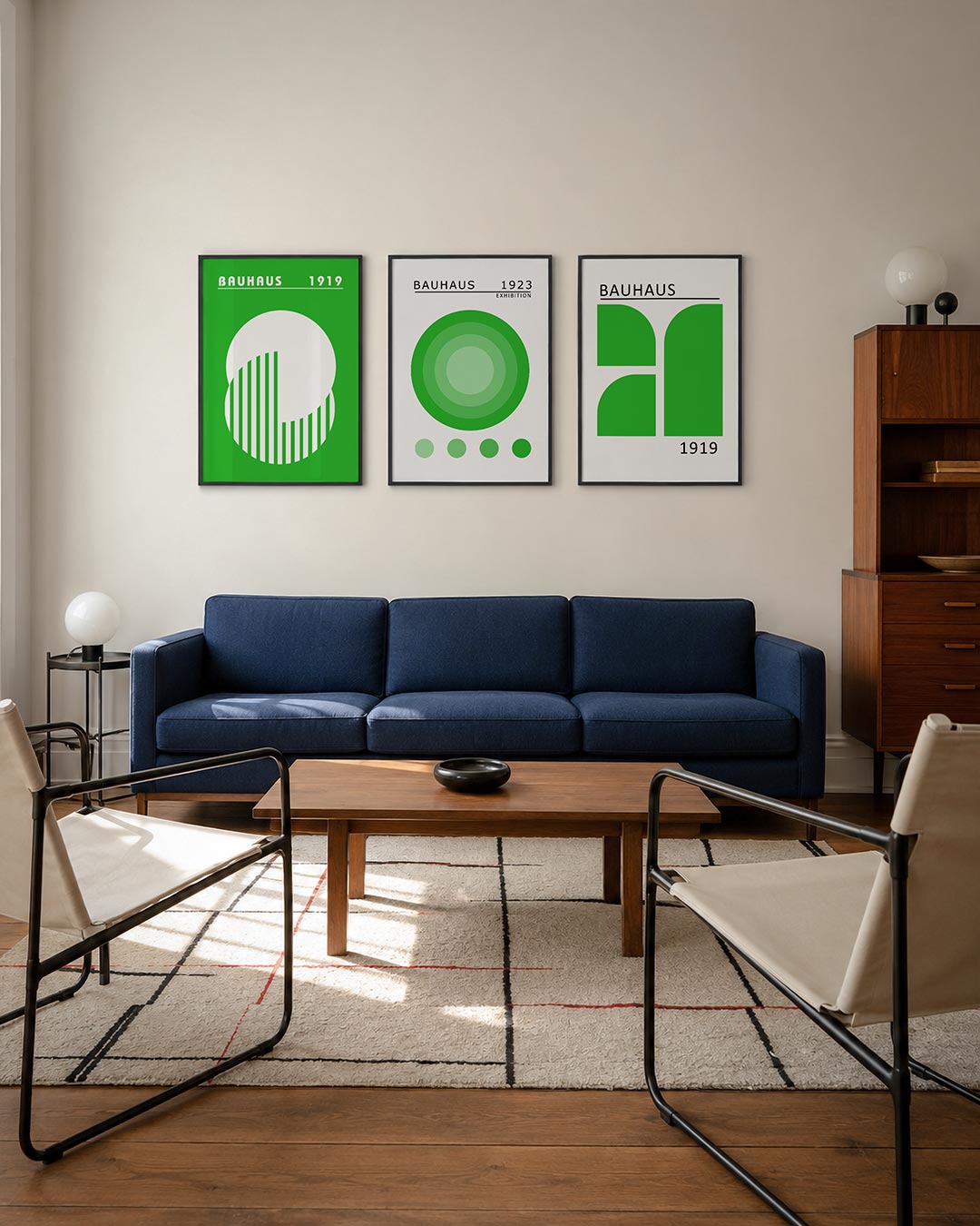 Cirkel en strepen Posterset