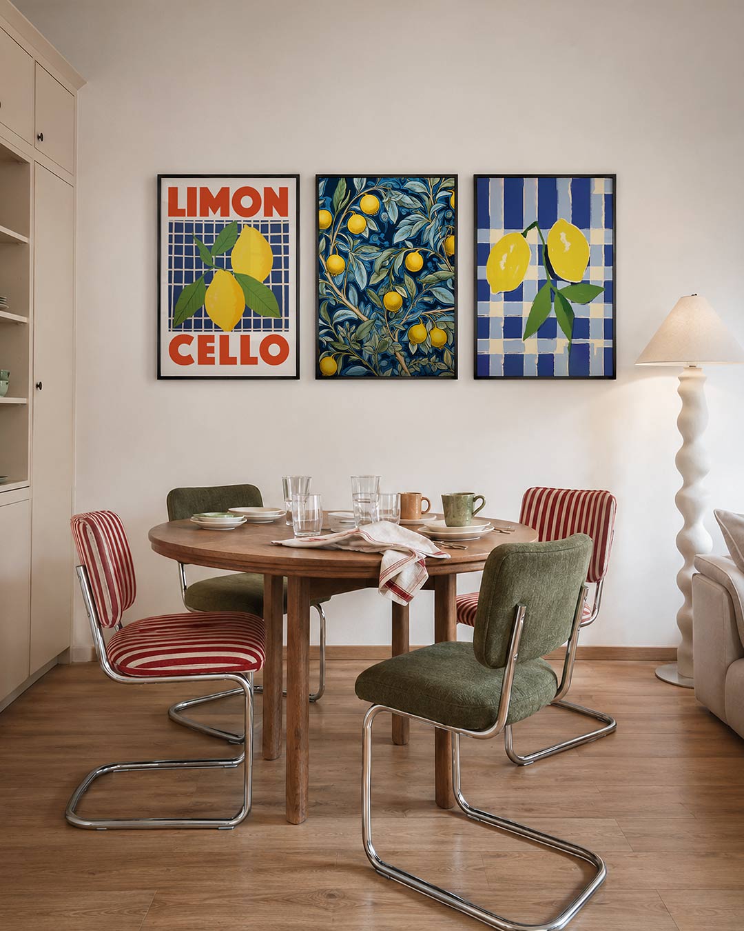 Citroen en raster Posterset