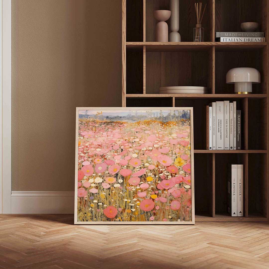 Bloemenveld Poster