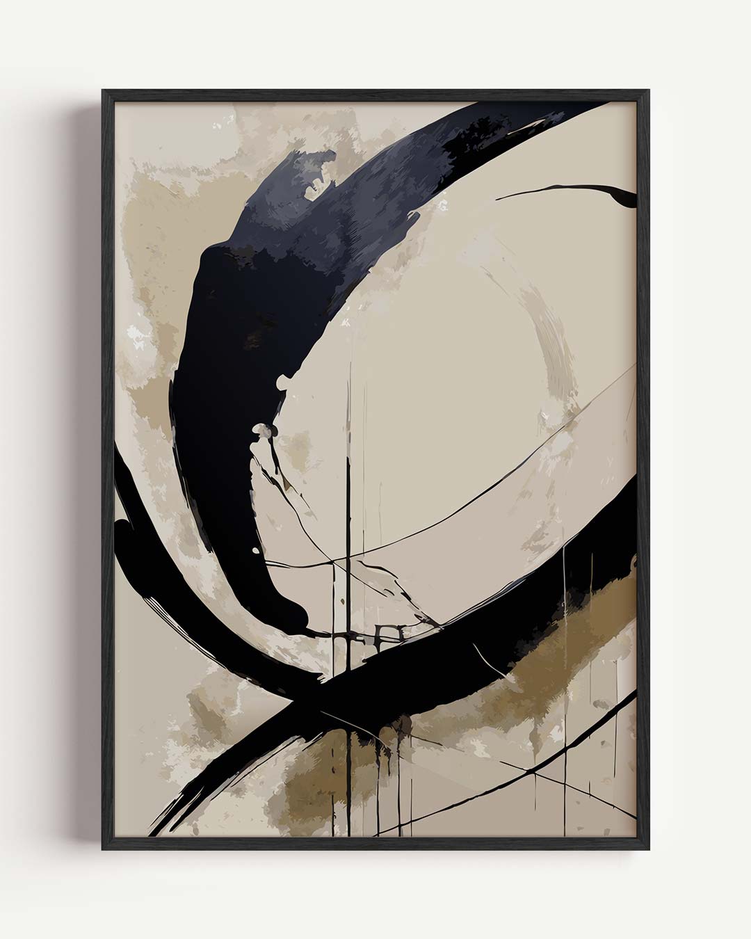 Moderne Abstractie Poster-WallArtistic