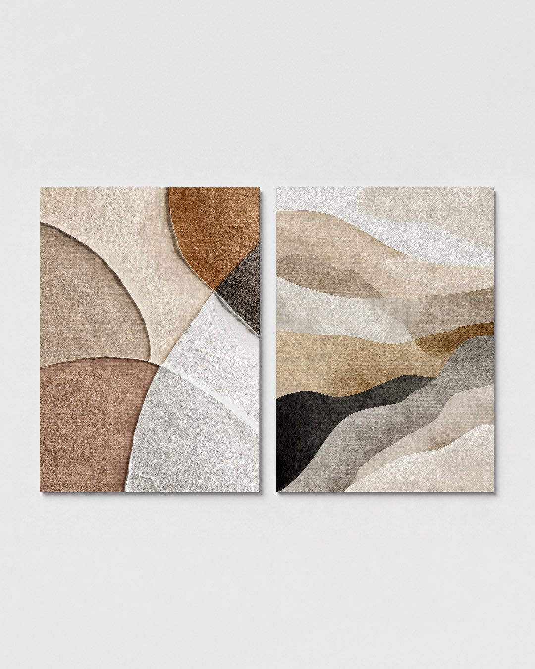 Vorm en kleurvlakken Posterset