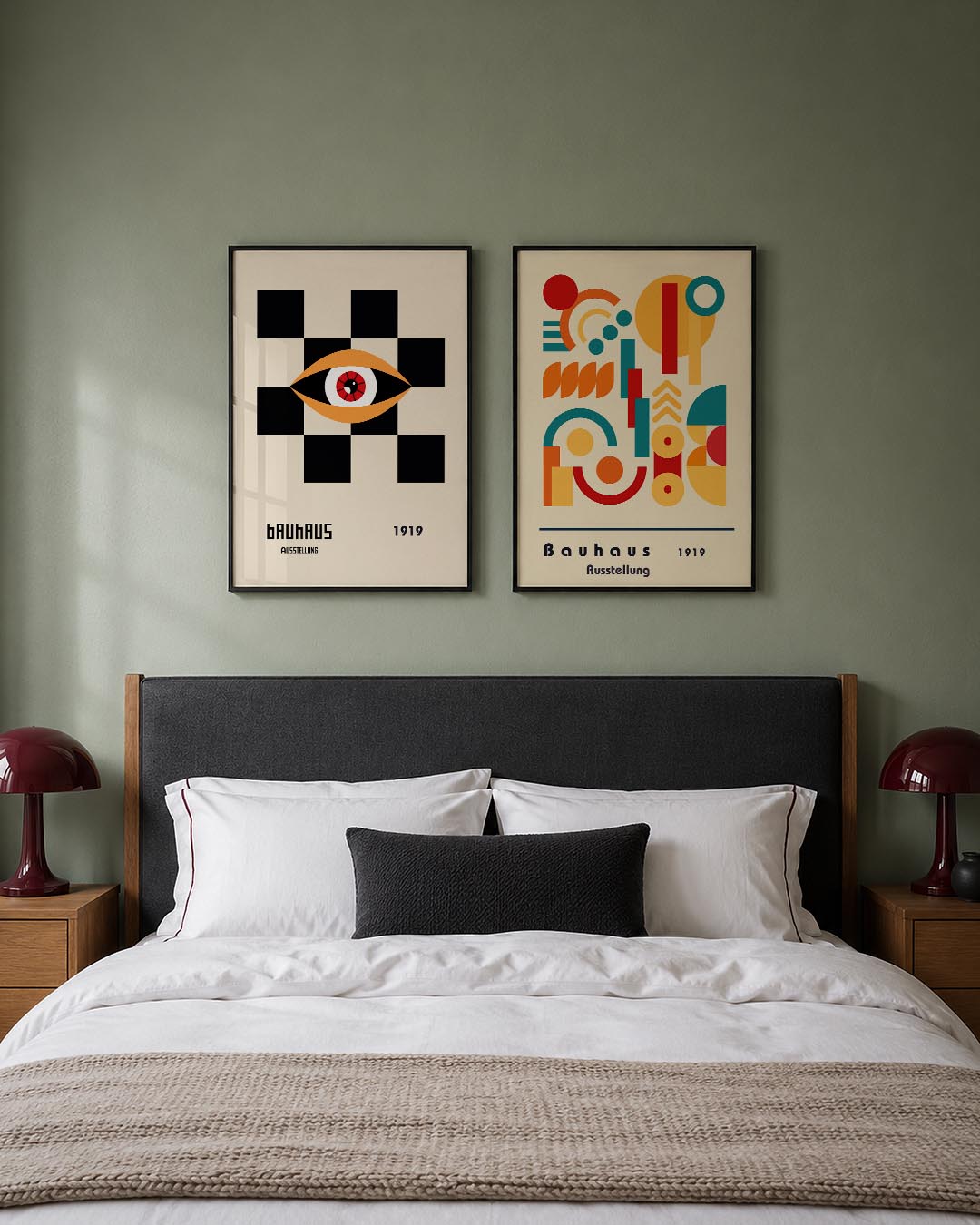 Oog en vlakken Posterset