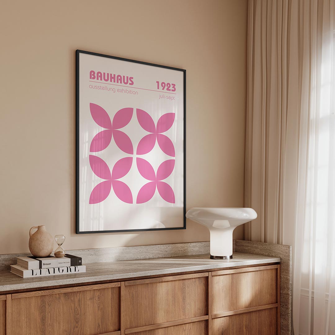 Vormritme en kleur Poster