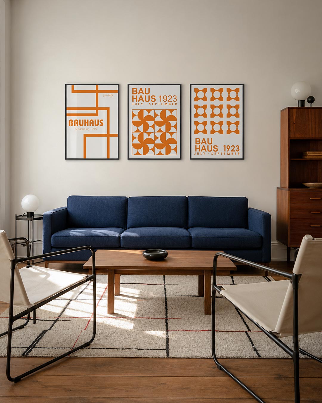 Lijnen en kleurvlakken Posterset