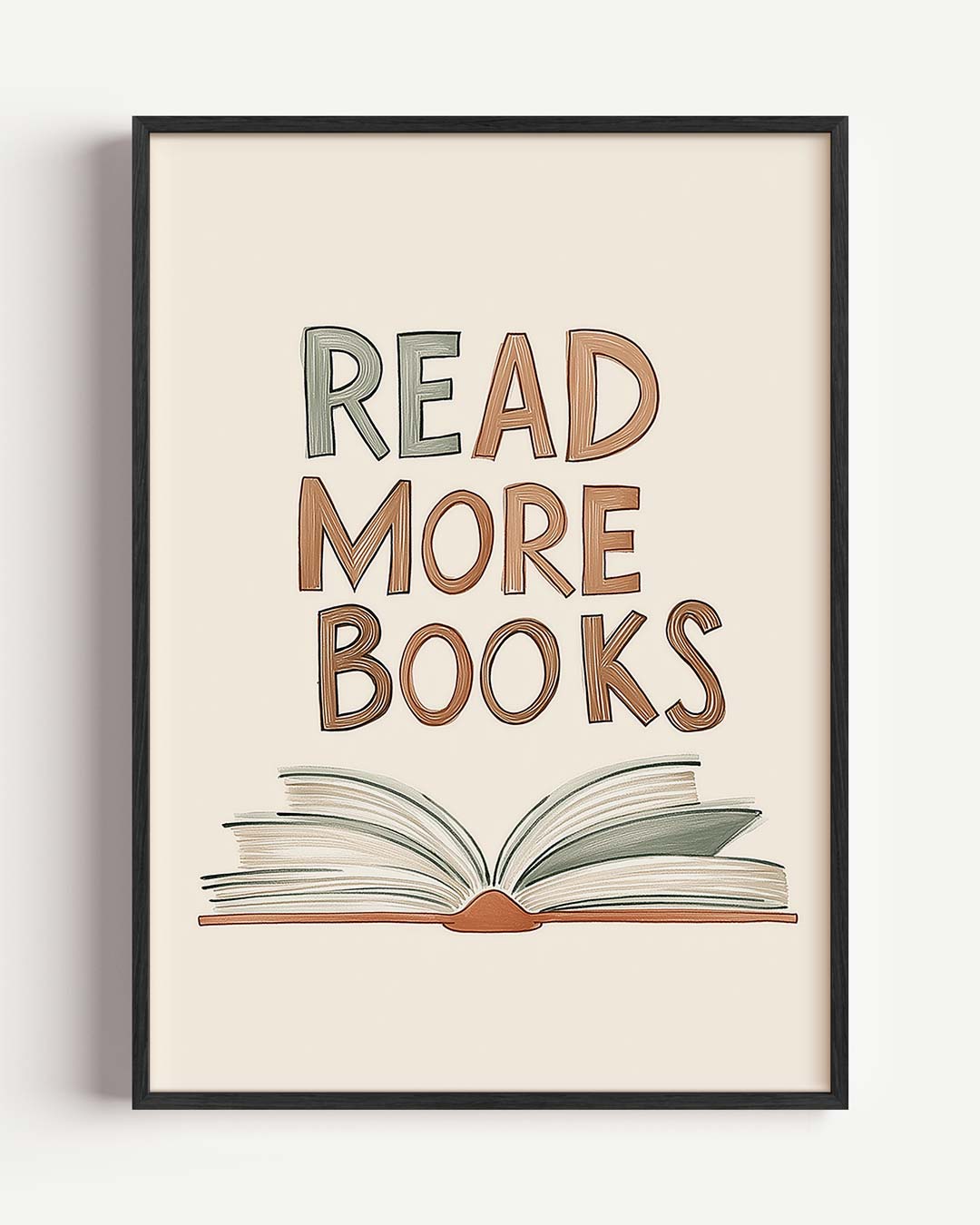 Boekenliefde Poster-WallArtistic
