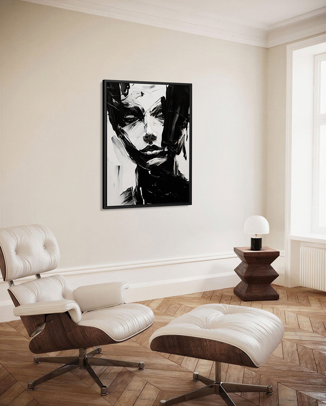 Abstracte Kunstwerk