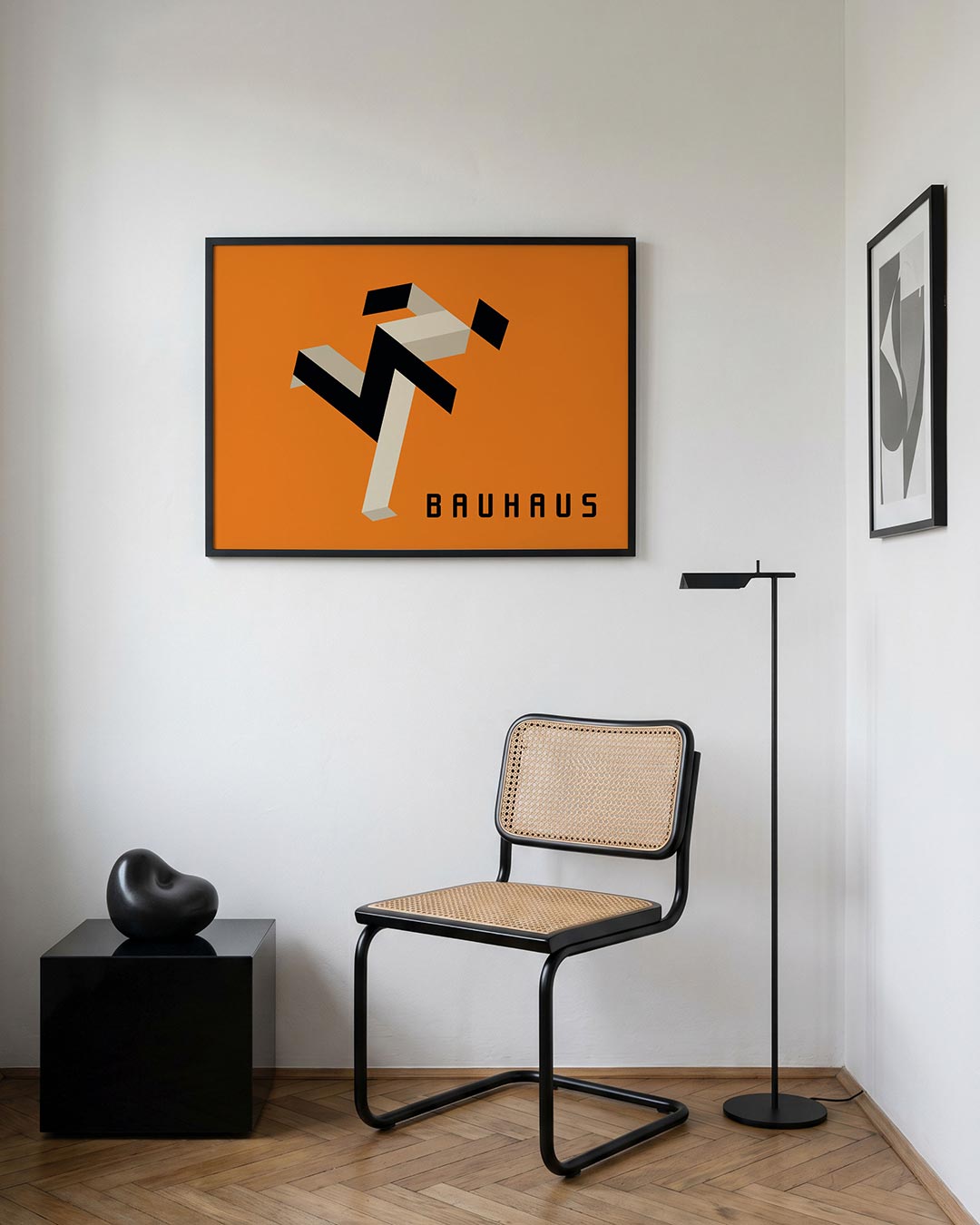 Dynamische vormstructuur Poster