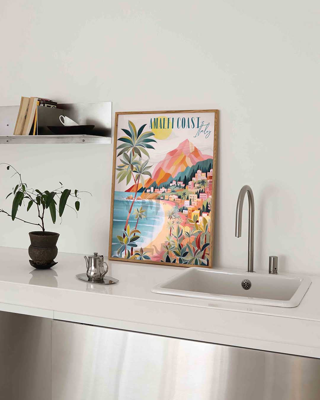 Amalfi kust italië Poster