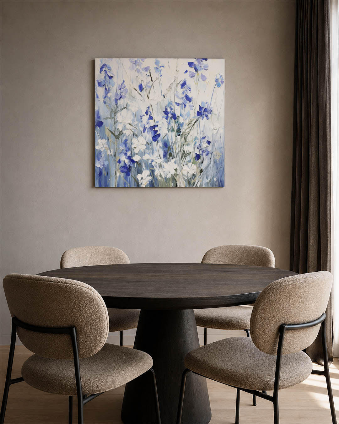 Bloemrijke harmonie Kunstwerk