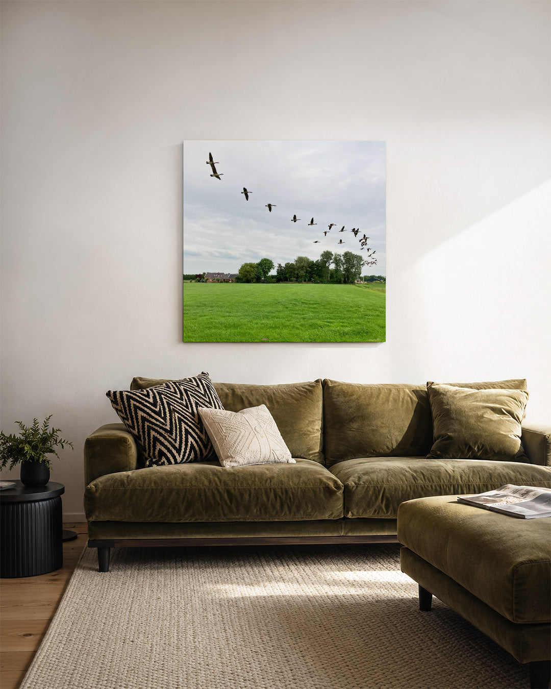 Vliegende vogels Kunstwerk