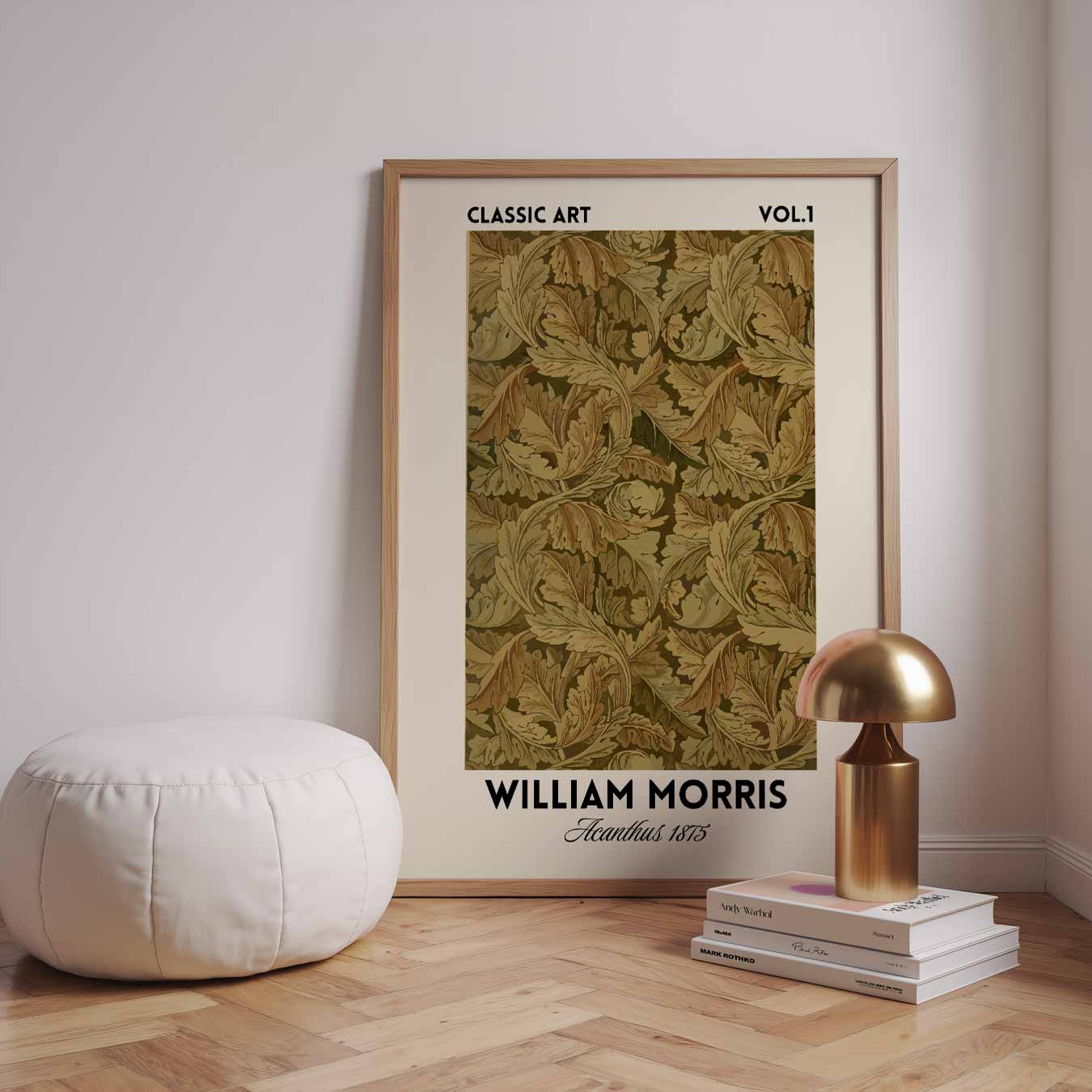 William Morris Acanthus 1875 Poster-WallArtistic