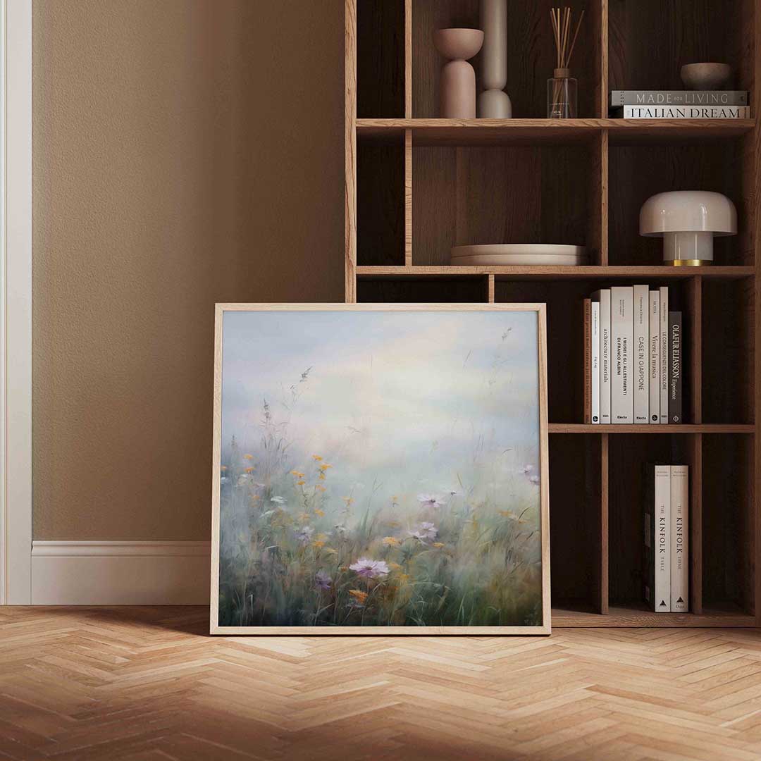 Bloemenveld Poster