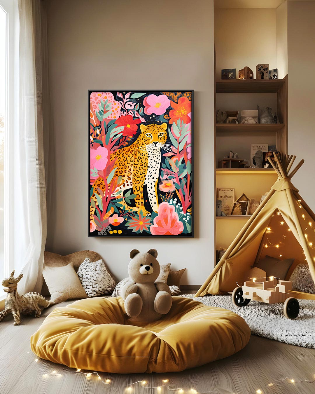 Levendige dierenwereld Kunstwerk