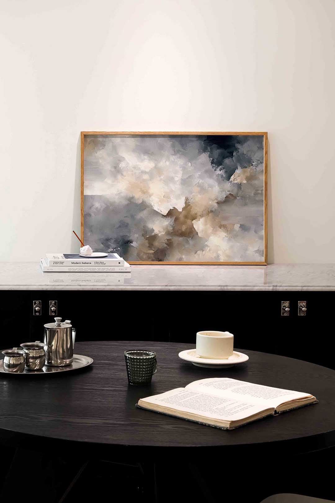 Abstracte wolken Poster