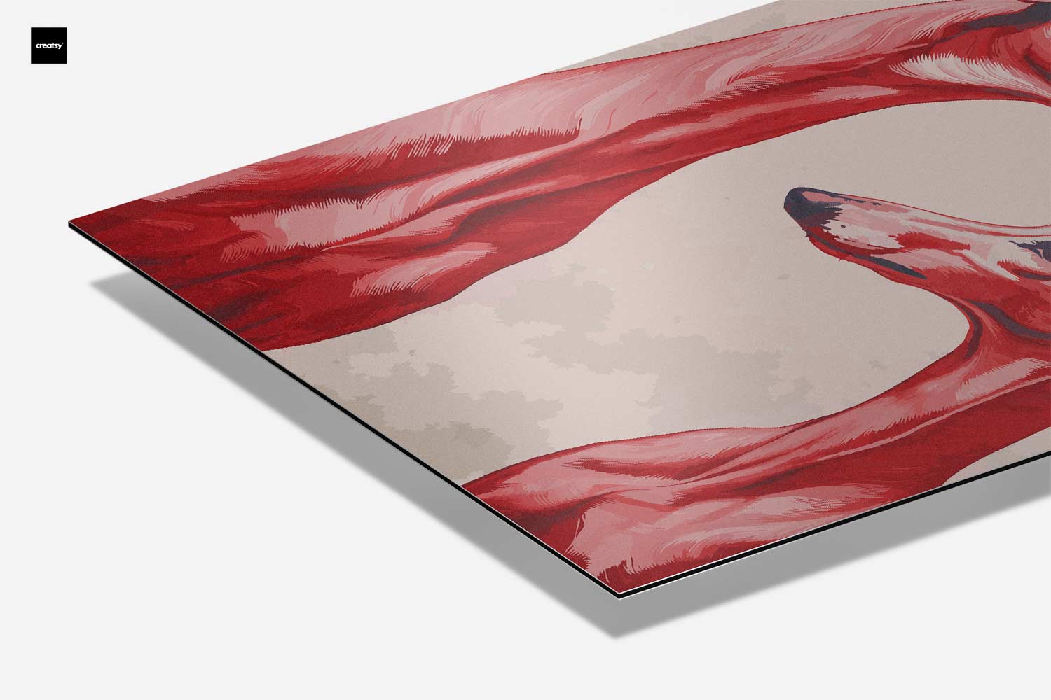 Elegant Dog Portraits Artwork