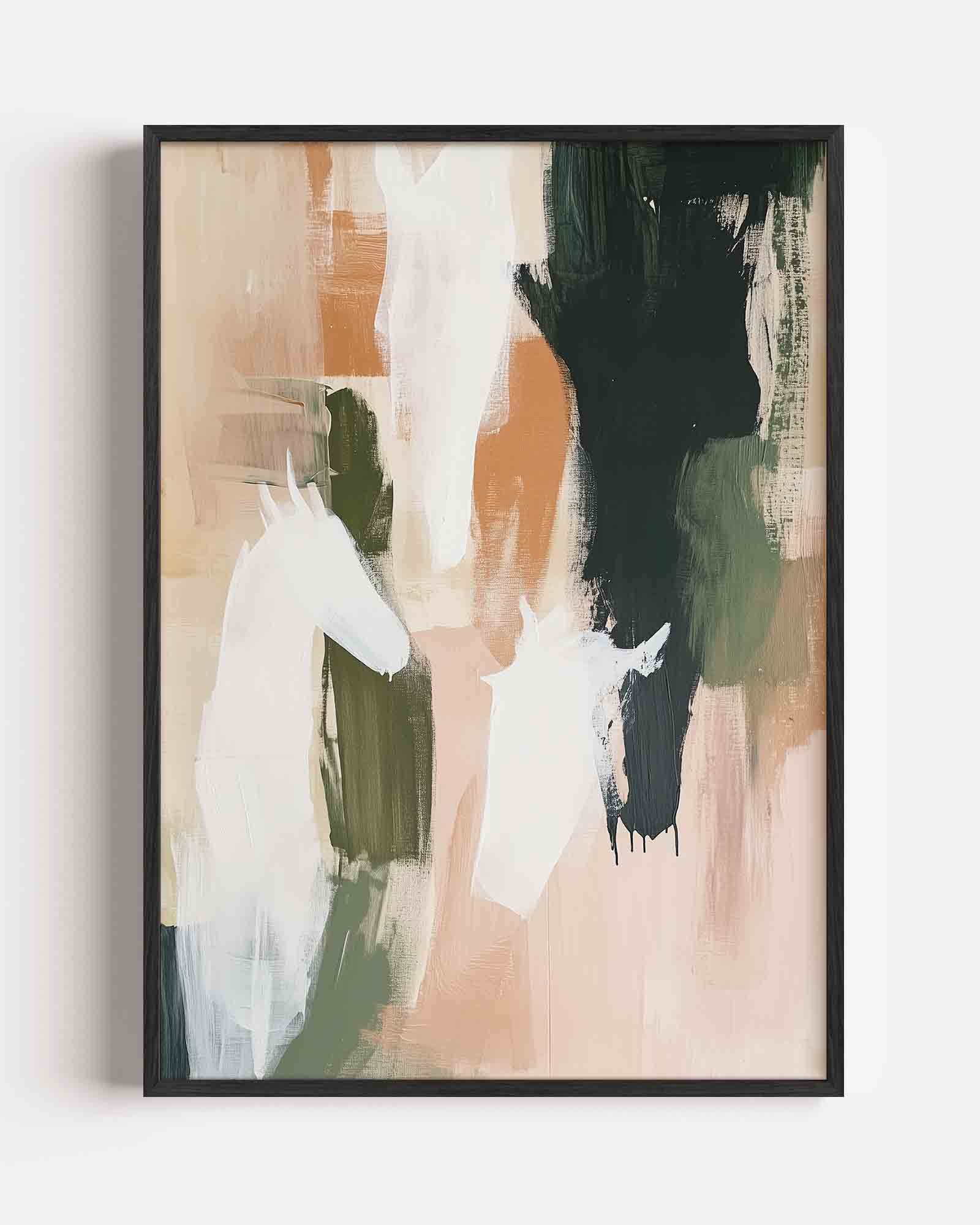 Paarden silhouetten Poster
