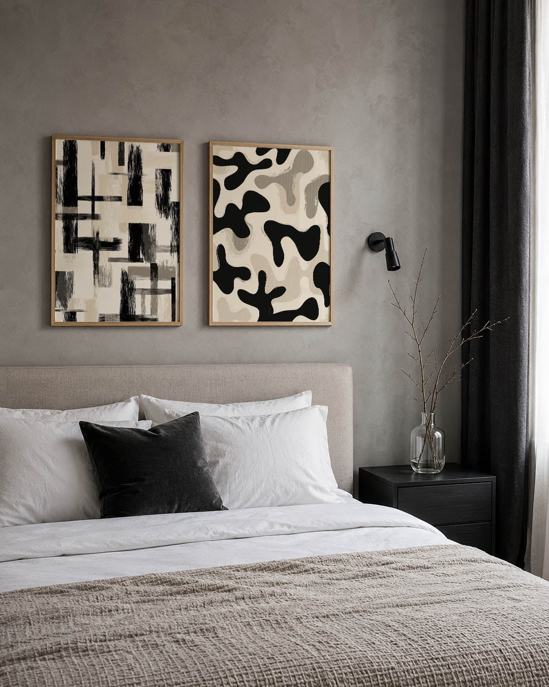 Lijnenspel en vlakkenspel Posterset