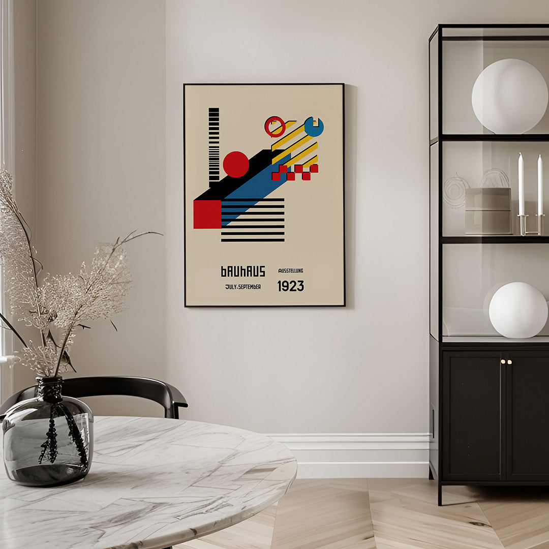 Vormen en vlakkenspel Poster