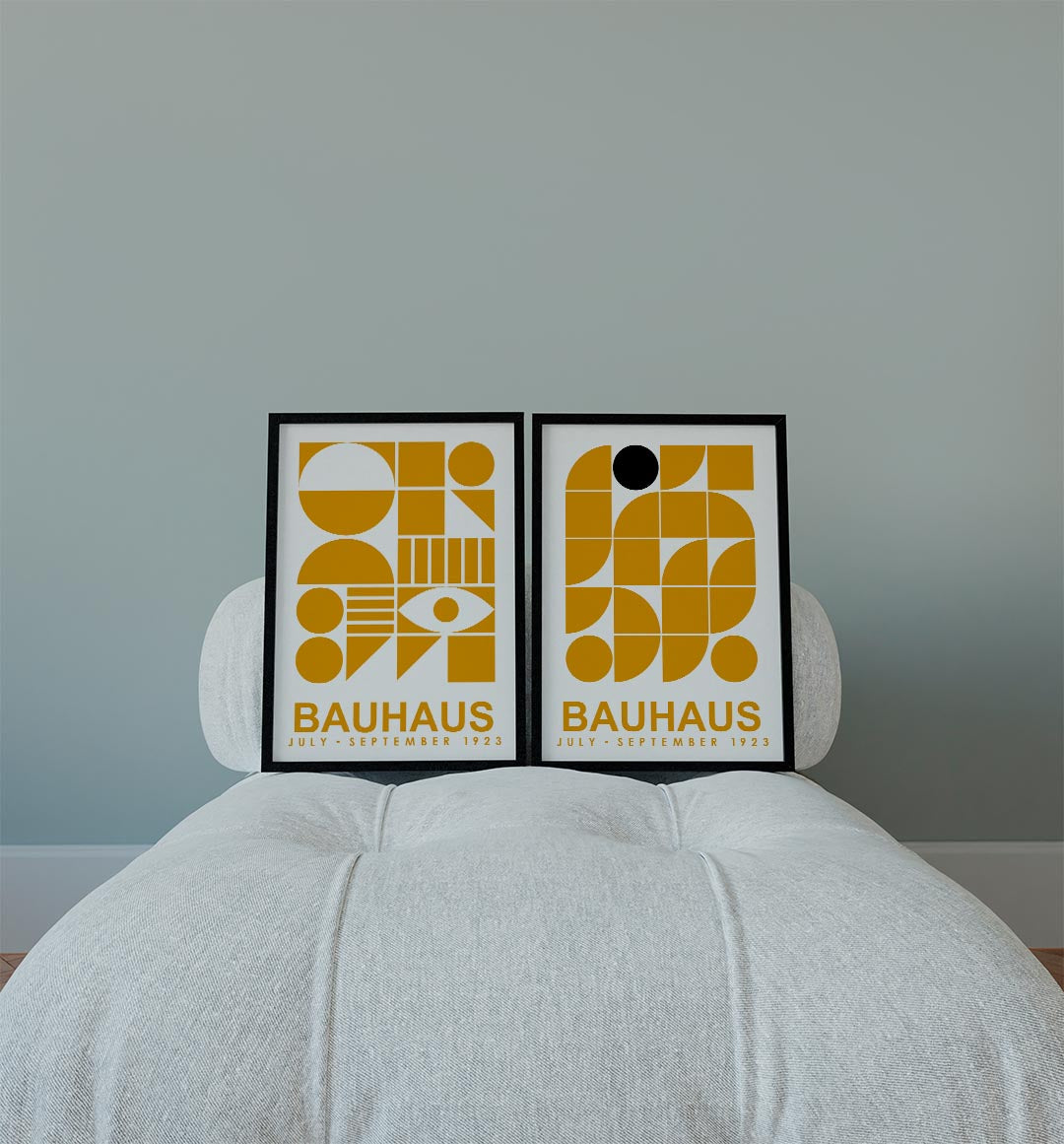 Vormen en vlakken Posterset