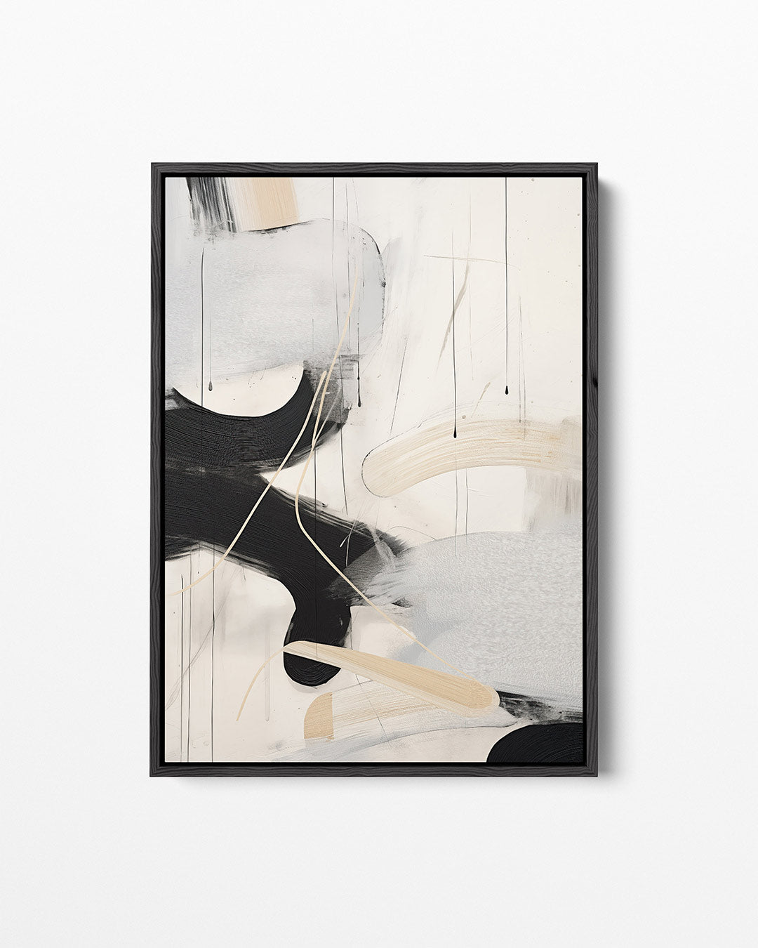 Dynamische vormen Kunstwerk